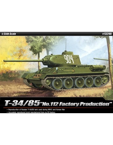 1:35 T-34/85 112 FACTORY PRODUCTION